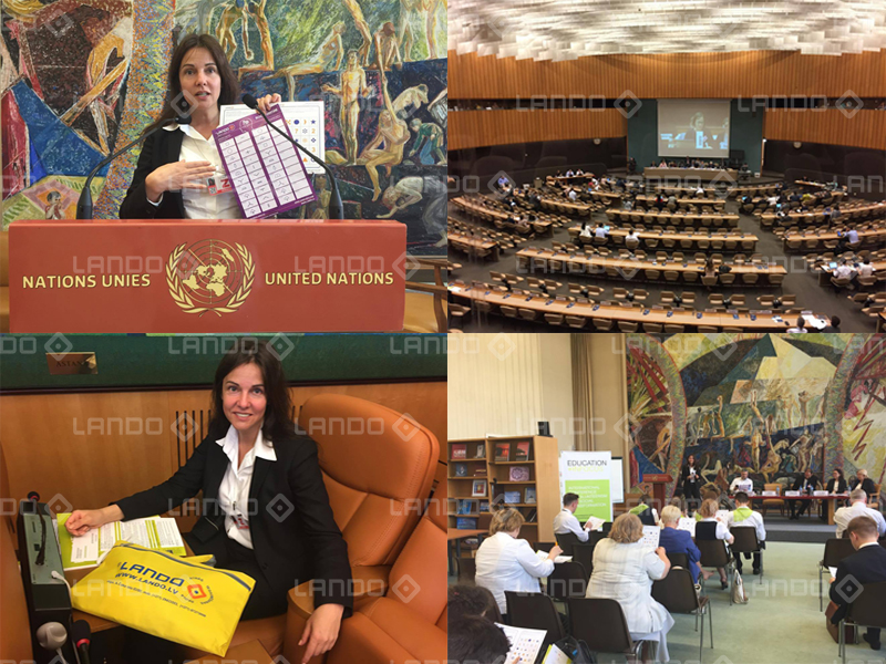 Ирина Ландо выступила в ООН в Женеве